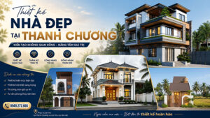 thiết kế nhà đẹp tại thanh chương nghệ an