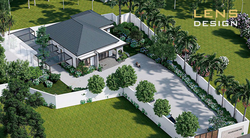 Thiết kế nhà cấp 4 đẹp tại Tân Kỳ