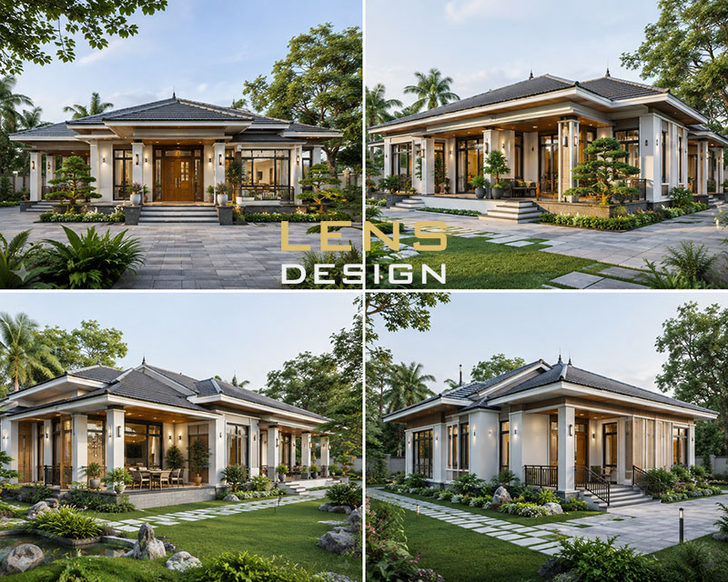 thiết kế nhà vườn đẹp tại nghĩa đàn