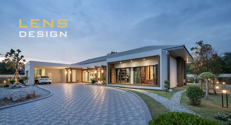 thiết kế nhà cấp 4 mái nhật tại đô lương