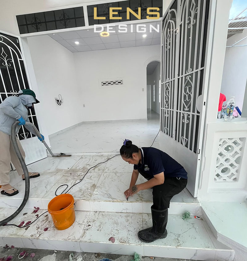 hạng mục vệ sinh và bàn giao