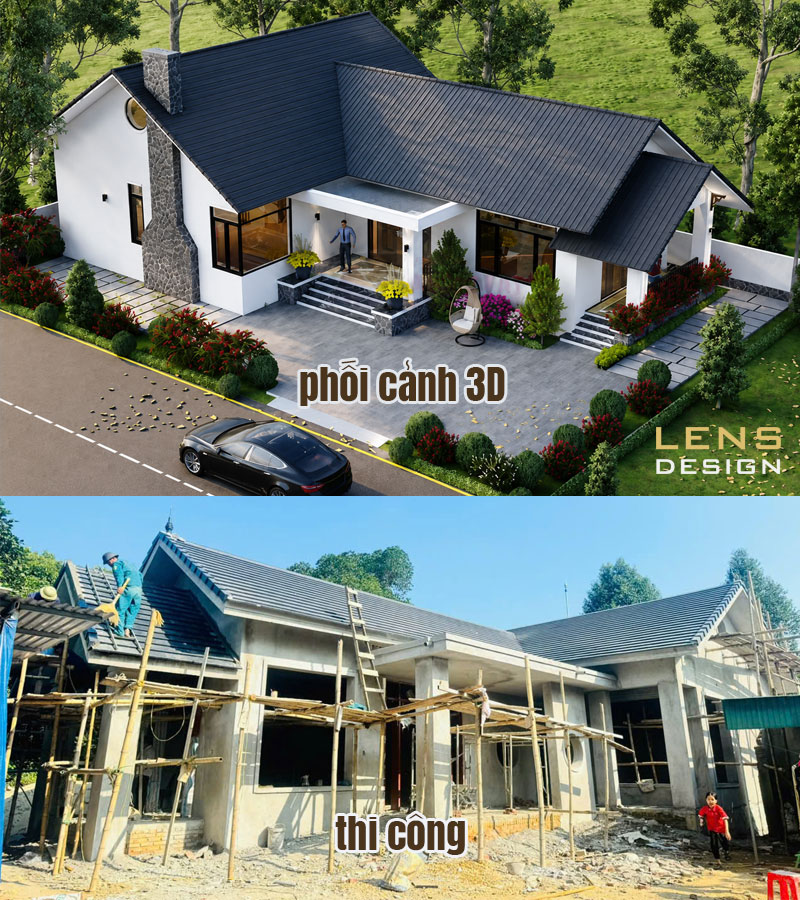 thi công nhà vườn mái nhật trọn gói tại phúc lộc